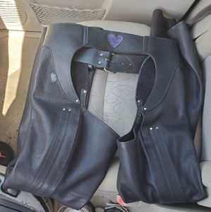 WOMEN'S LEATHER CHAPS